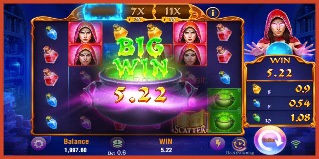 Schermafbeelding van slot: Witches Night geen aanbetaling, nummer - 3