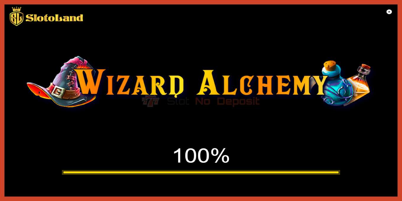 スロットのスクリーンショット: Wizard Alchemy デポジットなし, 番号 - 1