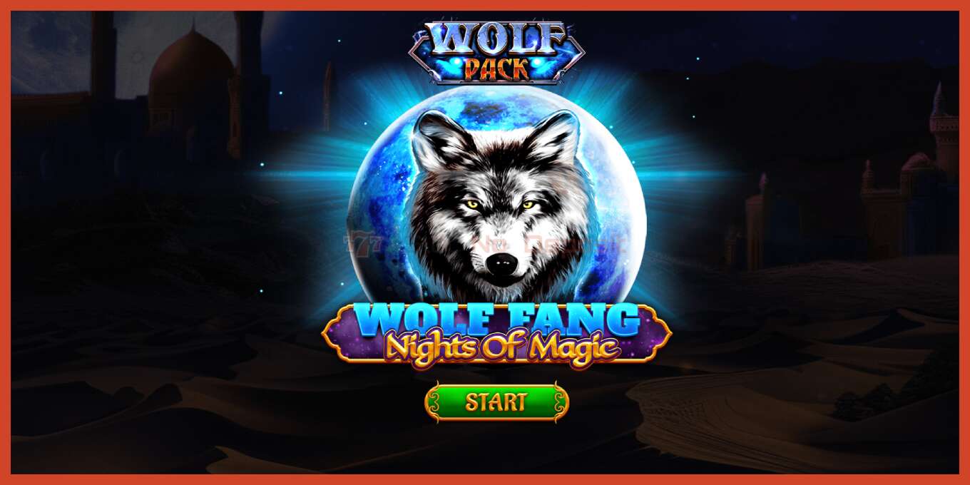 Ảnh chụp màn hình khe: Wolf Fang - Nights of Magic không có tiền đặt cọc, con số - 1