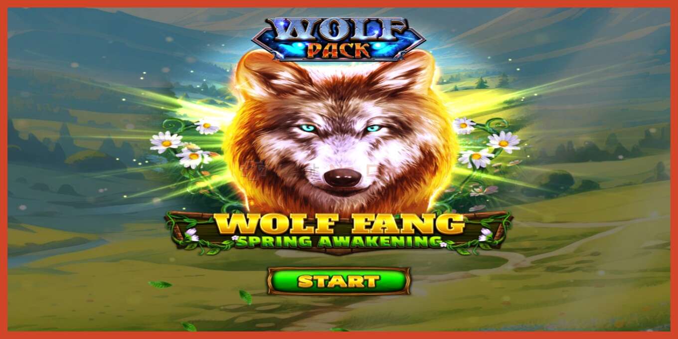 Slot скриншоту: Wolf Fang - Spring Awakening депозит жок, саны - 1