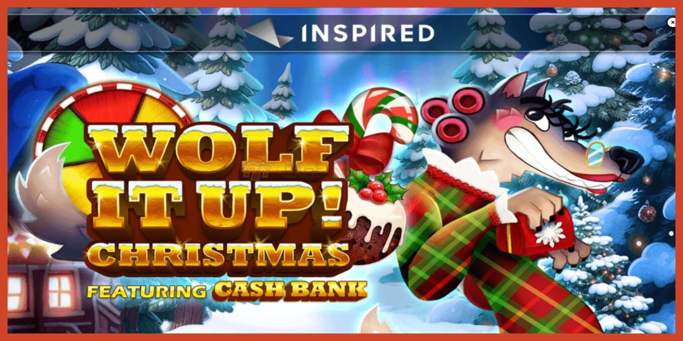 Slot screenshot: Wolf It Up Christmas no deposit, number - 1