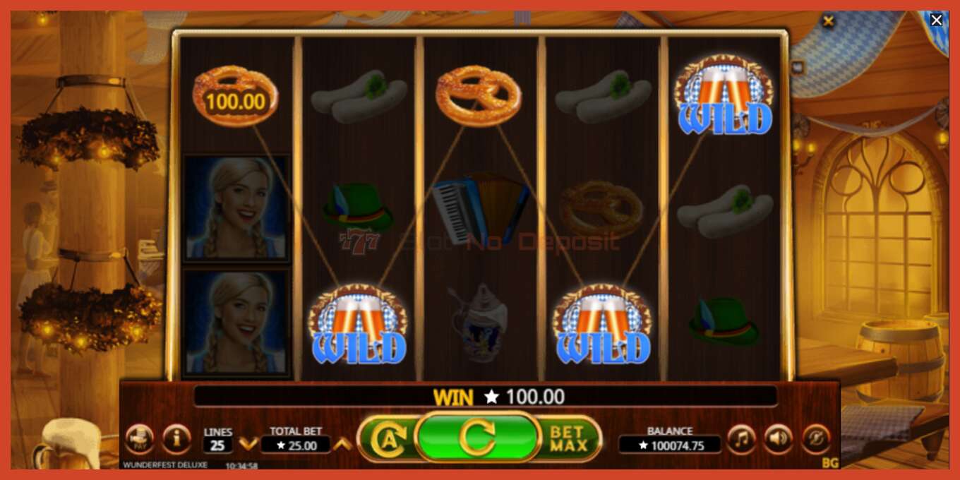 Slot screenshot: Wunderfest Deluxe no deposit, number - 2