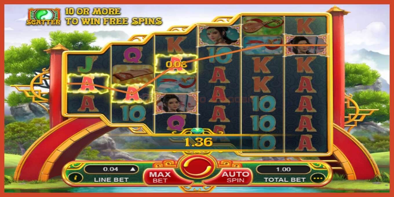 Slot screenshot: Wuxia Princess no deposit, number - 3