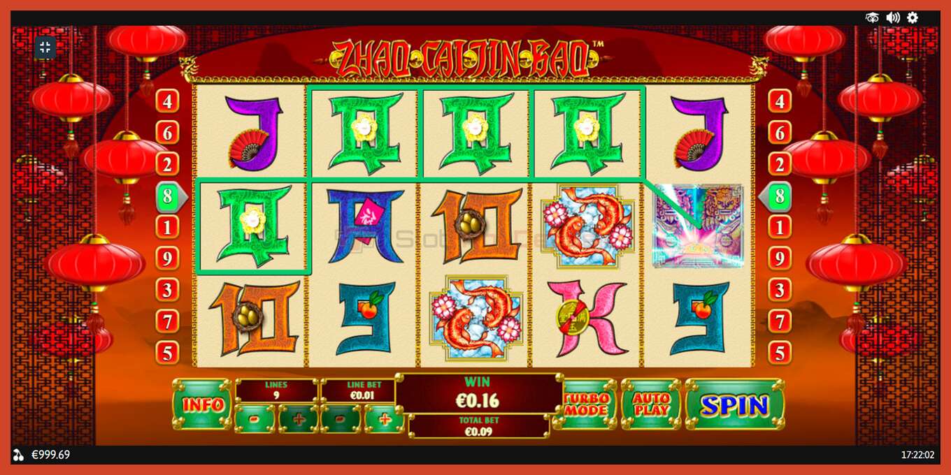 Slot screenshot: Zhao Cai Jin Bao no deposit, number - 4