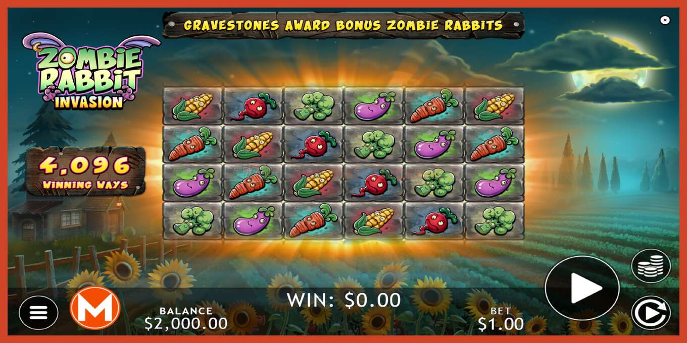 Schermafbeelding van slot: Zombie Rabbit Invasion geen aanbetaling, nummer - 2