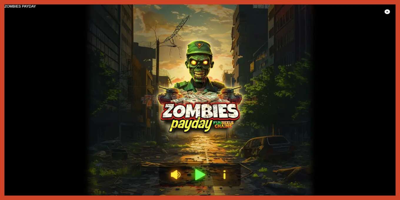 Slot screenshot: Zombies Payday no deposit, number - 1