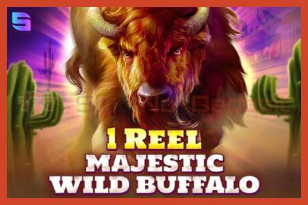 Slot poster: 1 Reel Majestic Wild Buffalo no deposit