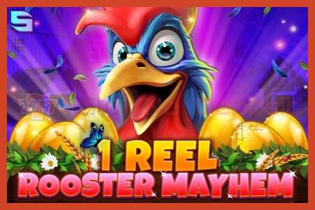 Αφίσα για κουλοχέρηδες: 1 Reel Rooster Mayhem χωρίς κατάθεση