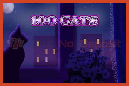 Slot poster: 100 Cats no deposit