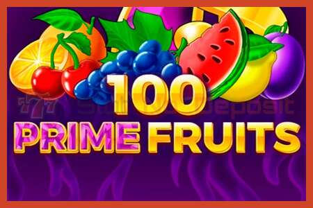 Slot poster: 100 Prime Fruits no deposit