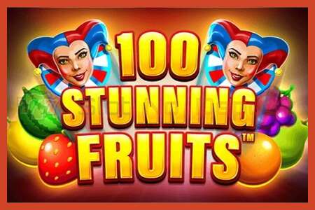 Slot poster: 100 Stunning Fruits no deposit