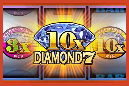 სლოტის პოსტერი: 10X Diamond 7 დეპოზიტის გარეშე