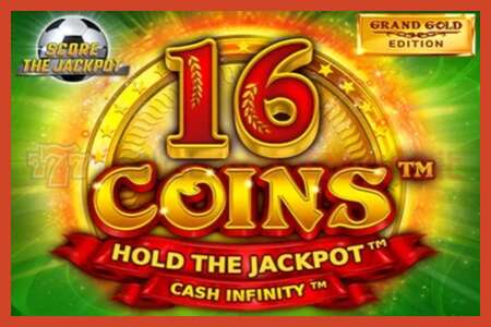 ملصق فتحة: 16 Coins Grand Gold Edition Score The Jackpot لا إيداع