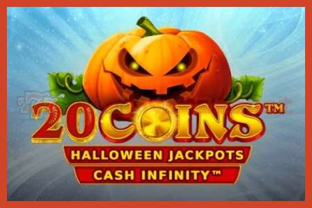 Slot poster: 20 Coins Halloween Jackpots no deposit