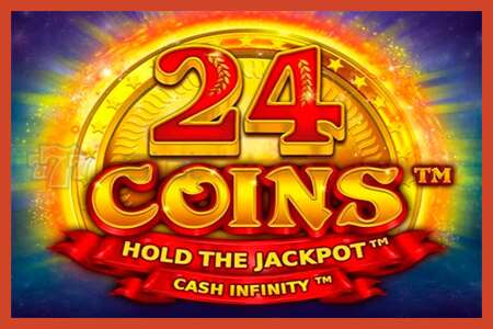 Slot poster: 24 Coins no deposit