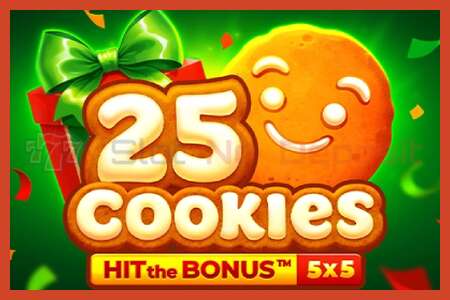 Slot poster: 25 Cookies: Hit the Bonus no deposit