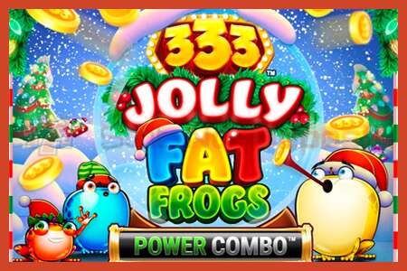 פוסטר חריץ: 333 Jolly Fat Frogs Power Combo ללא פיקדון