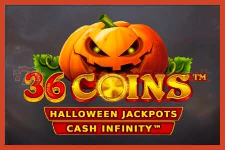 Slot poster: 36 Coins Halloween Jackpots no deposit