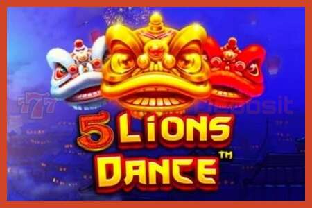 פוסטר חריץ: 5 Lions Dance ללא פיקדון