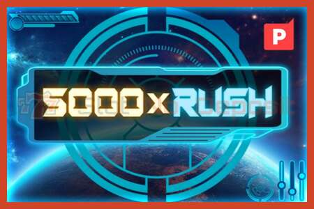 Постер слота: 5000 x Rush без депозита