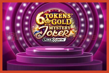 Slot plakati: 6 Tokens of Gold: Mystery Joker Link & Win depozit yoq