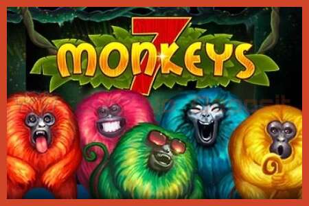 Slot poster: 7 monkeys no deposit