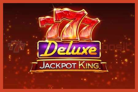 Cartel de tragamonedas: 777 Deluxe Jackpot King sen depósito