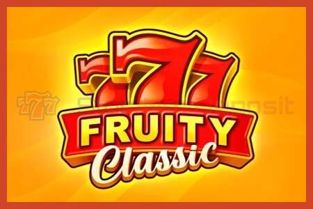 Slot poster: 777 Fruity Classic fara depozit