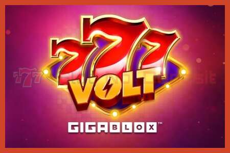 Slot plagát: 777 Volt GigaBlox žiadny vklad