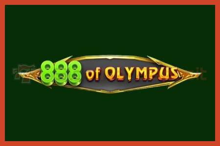 Slot plakati: 888 of Olympus depozit yoq