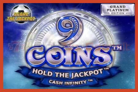 Плакати слот: 9 Coins Grand Diamond Edition Score The Jackpot амонат нест