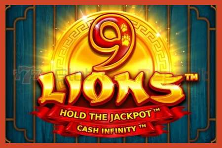 Slot posteri: 9 Lions: Hold The Jackpot depozito yok