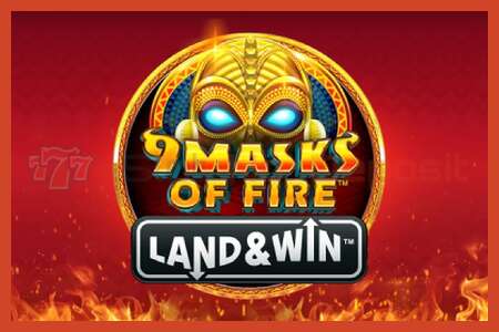 အထိုင်ပိုစတာ: 9 Masks of Fire Land & Win အပ်ငွေမရှိပါ။