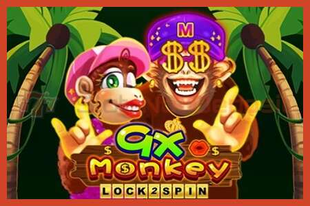 Slot-poster: 9x Monkey Lock 2 Spin geen aanbetaling