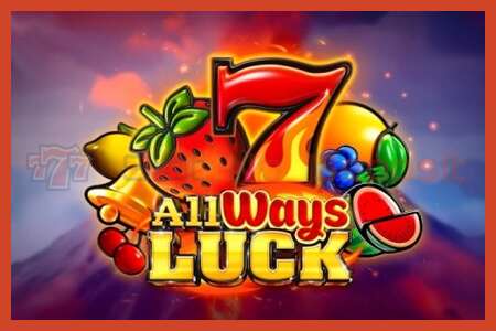 Slot posteri: All Ways Luck depozit yoxdur