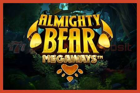 Плакат за слот: Almighty Bear Megaways без депозит