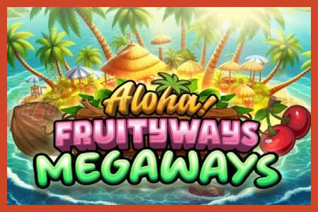 Plakat za reže: Aloha! Fruityways brez depozita