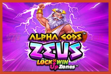 Slot poster: Alpha Gods: Zeus no deposit