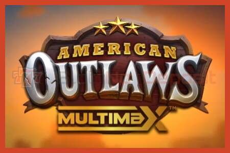 Slot poster: American Outlaws MultiMax no deposit