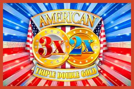 Slot poster: American Triple Double Gold no deposit