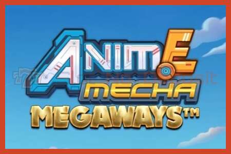 Poster slot: Anime Mecha Megaways tiada deposit