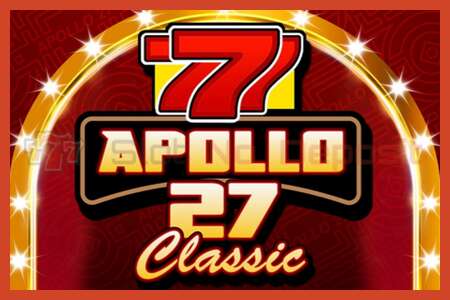 স্লট পোস্টার: Apollo 27 Classic কোন আমানত