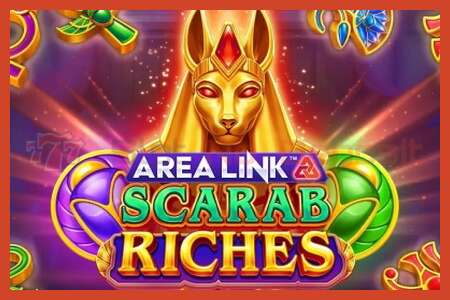 Slot poster: Area Link Scarab Riches no deposit