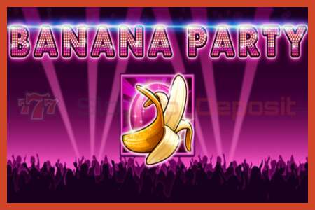 Locandina della slot: Banana Party nessun deposito