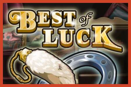 Slot poster: Best of Luck no deposit