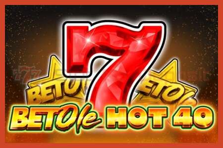 Слот постер: Bet Ole Hot 40 без депозита