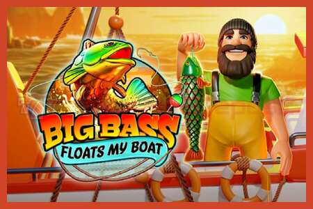 ملصق فتحة: Big Bass Floats My Boat لا إيداع