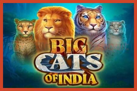 Slot plagát: Big Cats of India žiadny vklad