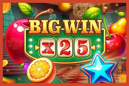 老虎机海报: Big Win x25 没有押金