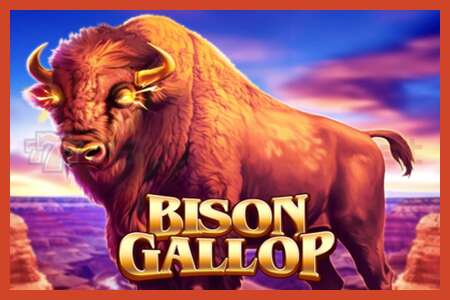 အထိုင်ပိုစတာ: Bison Gallop အပ်ငွေမရှိပါ။